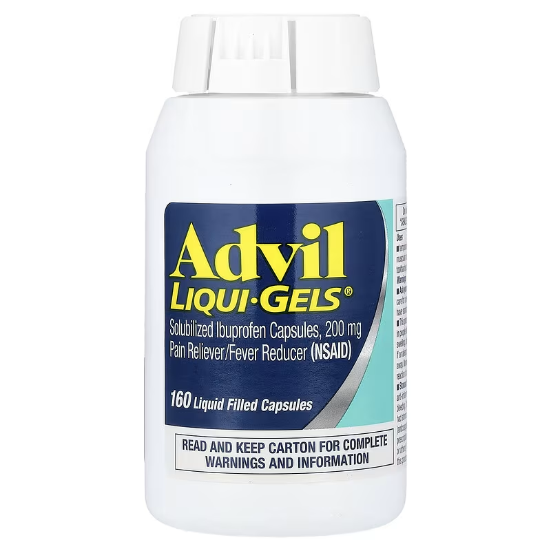ADVIL LIQUI-GELS ( GREEN ) 200 MG