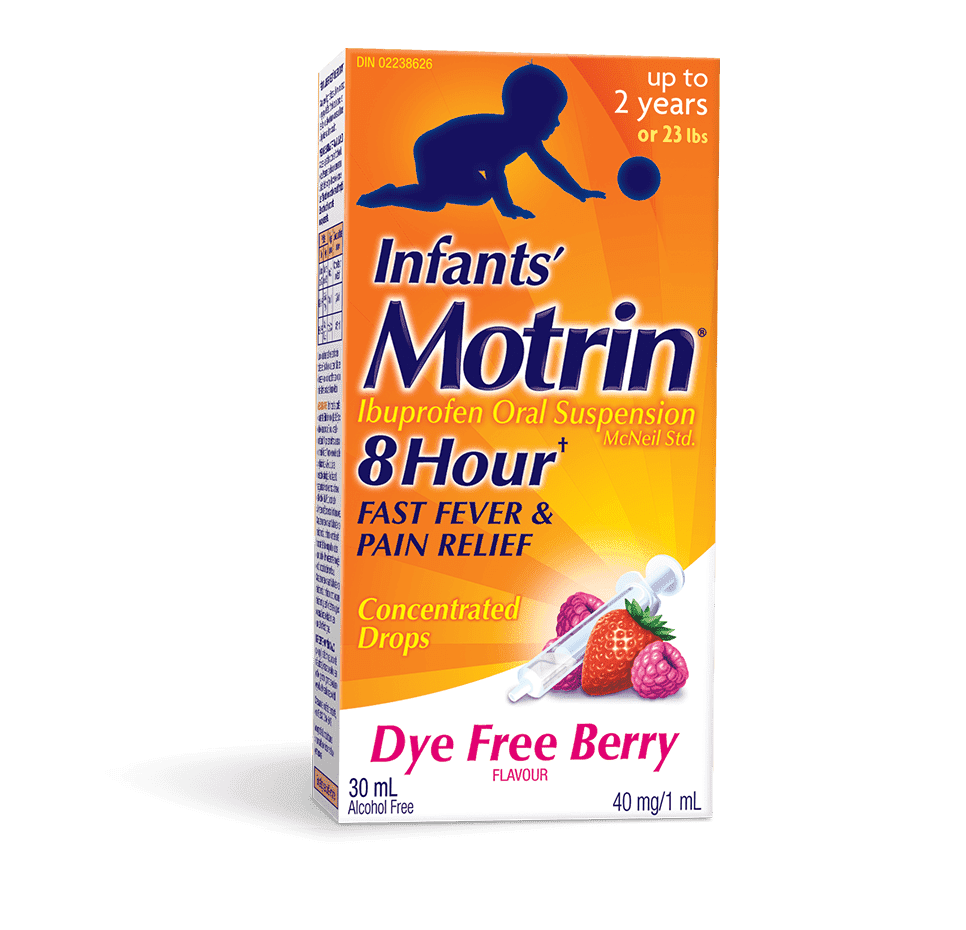 INFANT'S MOTRIN UP TO 2 YEARS