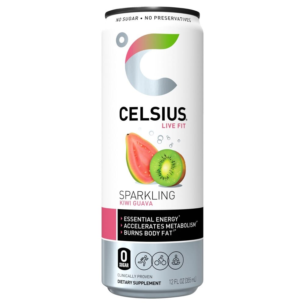 CELSIUS SPARKLING KIWI GUAVA