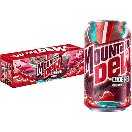 MOUNTAIN DEW CODE RED CHERRY