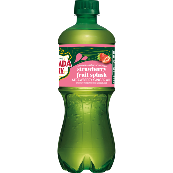 US CANADA DRY STRAWBERRY FRUIT SPLASH