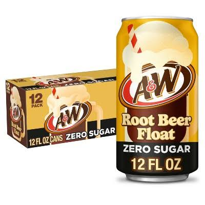 A&W ROOT BEER FLOAT ZERO SUGAR