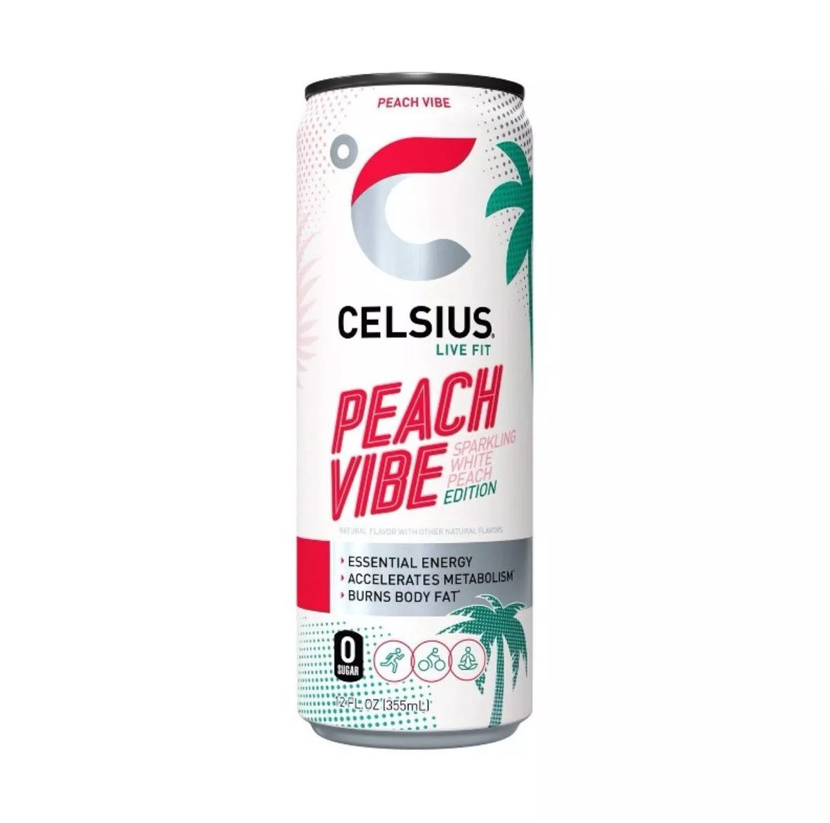 CELSIUS SPARKLING PEACH VIBE
